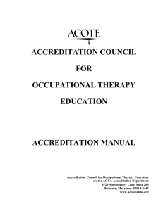 Accreditation Council for Occupational