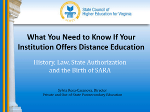 What You Need to Know If Your Institution Offers Distance Education