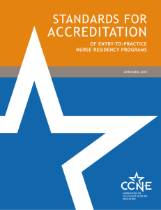 ACCREDITATION - American Association of Colleges of Nursing