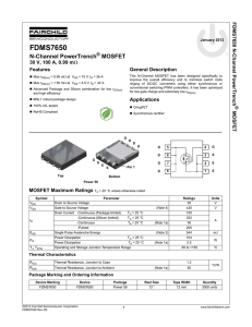 FDMS7650 - Micross Components