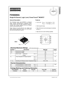 FDS6680A Datasheet