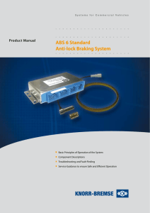 ABS 6 Standard Anti-lock Braking System