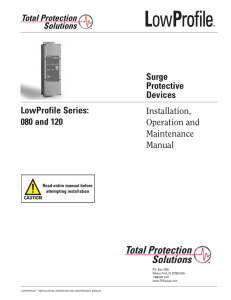 LowProfile - Total Protection Solutions