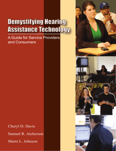Demystifying Hearing Assistance Technology