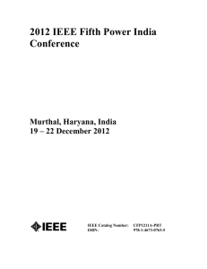 2012 IEEE Fifth Power India Conference