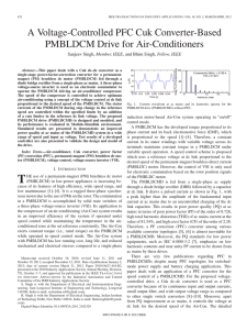 A Voltage-Controlled PFC Cuk Converter