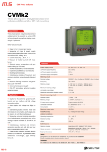 M5-8 Three-phase power analyzer(balanced and unbalanced) for