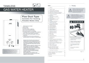 to - AQUAH Tankless Water Heater