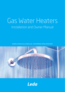 Gas Water Heaters