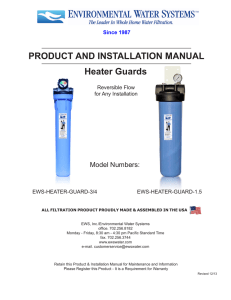 Heater Guard 3/4 - Environmental Water Systems