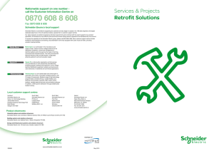 Retrofit Solutions - Schneider Electric