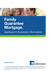 Family Guarantee Mortgage.