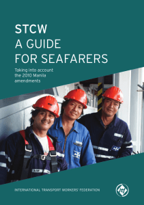 stcw a guide for seafarers - Maritime Professional Training