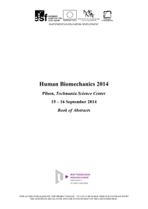 Human Biomechanics 2014
