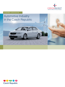 Automotive Industry in the Czech Republic