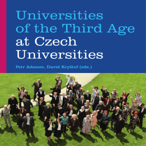 Universities of the Third Age at Czech Universities