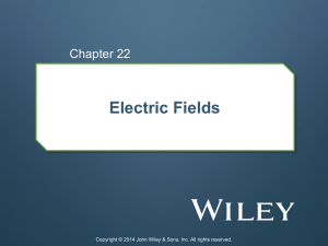 Electric Fields - Physics at SMU