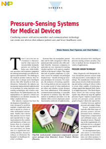 Pressure-Sensing Systems for Medical Devices