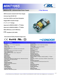 MINT1065 - SL Power Electronics