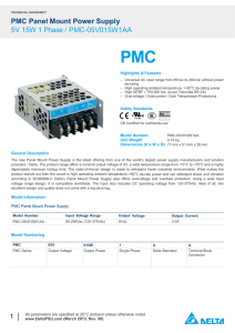 PMC-05V015W1AA Datasheet