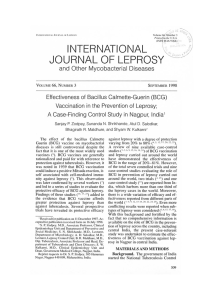 INTERNATIONAL JOURNAL OF LEPROSY