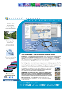 DATASHEET_AutoLog WaterMan for Water and - FF