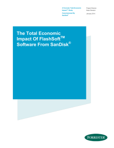 Total Economic Impact of FlashSoft Software - A
