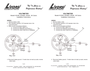 VOLTMETER