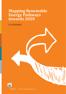 Mapping Renewable Energy Pathways towards 2020