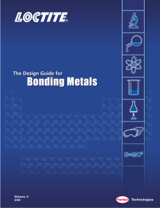 Design Guide for Bonding Metals