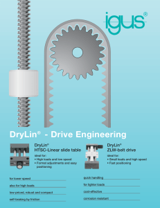 DryLin - Drive Engineering