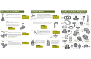 Equipment for Fuel and Water Systems January 2011