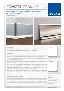 CONSTRUCT Metal Product information