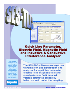 Quick Line Parameter, Electric Field, Magnetic Field and Inductive
