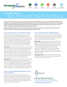 ELECTRIC AND MAGNETIC FIELDS
