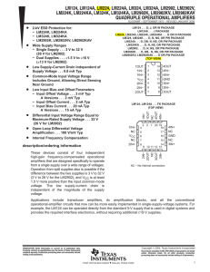 LM124, LM224, LM324, LM2902 (Rev. R