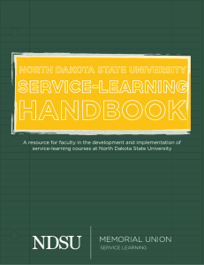 the Faculty Service-Learning Handbook