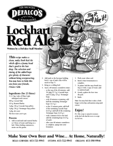Lockhart Red Ale