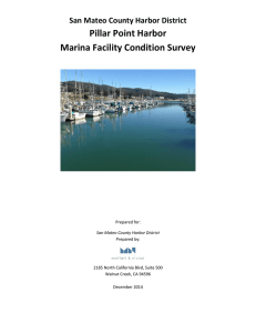 Marina Facility Condition Survey - San Mateo County Harbor District