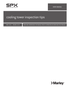 cooling tower inspection tips
