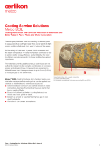 Coating Service Solutions Metco BOIL