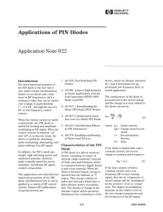 AN 922: Applications of PIN Diodes