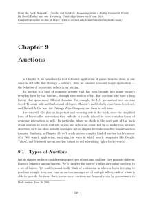 Chapter 9 Auctions