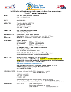 Here is the packet for entry. - United States Judo Federation