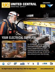 your electrical supplier - United Central Industrial Supply