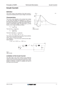 Inrush Current