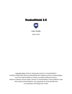 VoodooShield User Guide