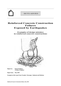 Reinforced Concrete Construction Failures Exposed by Earthquakes