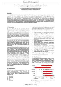 Session 5: Grid Integration I