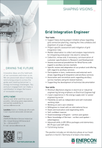 Grid Integration Engineer